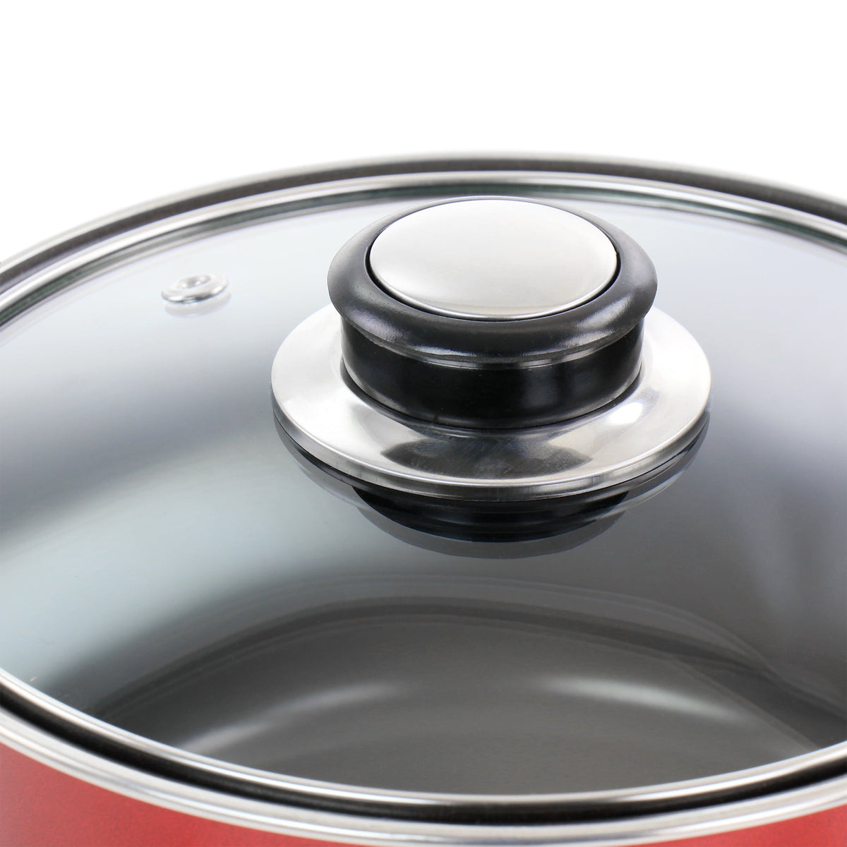 Gibson Everyday 7-Piece Nonstick Steel Cookware Set with Lids