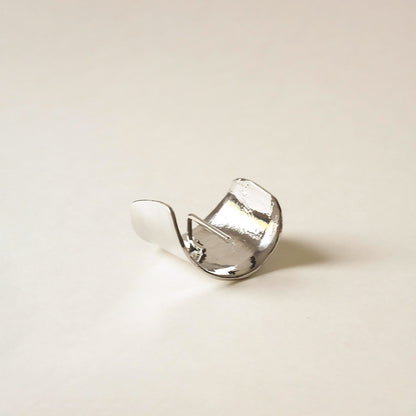 Metal Hair Ponytail Cuff Stick | Silver